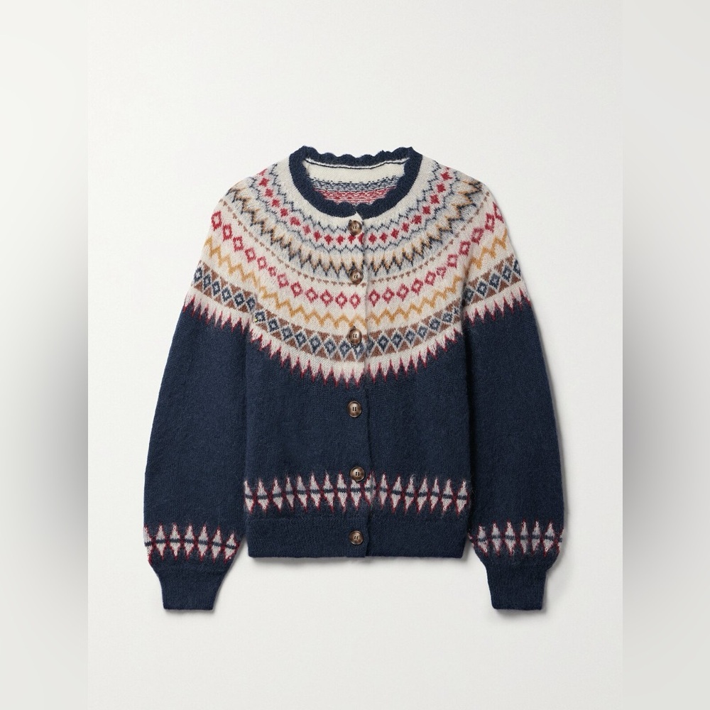 Doen Multicolor Patterned Cardigan - image 3